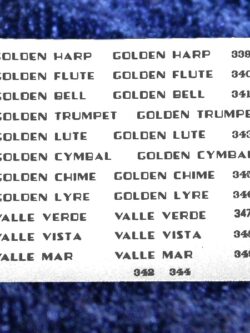 No# 8005 RI Pullman Coach Decals