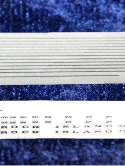 No# 8007 RI Pullman Coach Decals